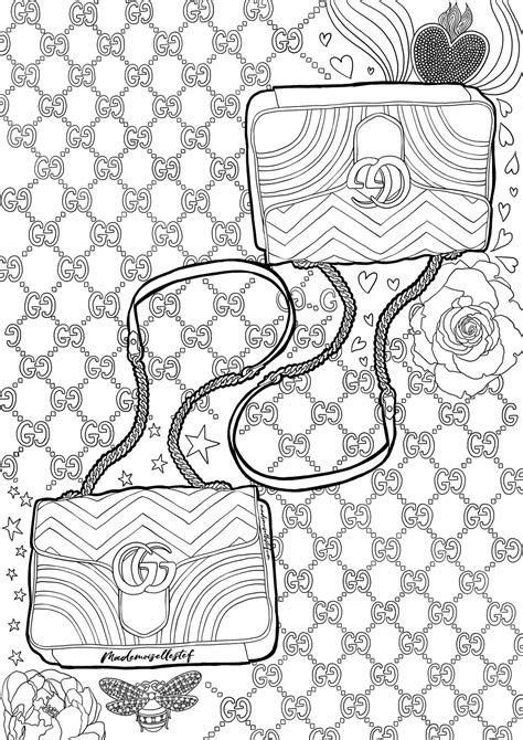 cute colouring sheets of gucci|Gucci coloring pages pdf.